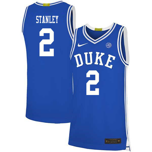 Duke Blue Devils #2 Cassius Stanley College Basketball Jerseys Sale-Blue